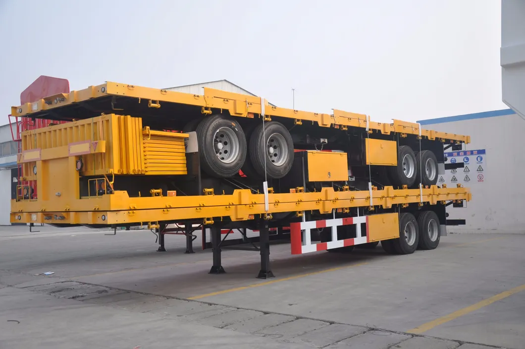 Heavy Duty 3 Axle 40FT Semi-Trailer/Semitrailer/Semi Trailer with Container Lock