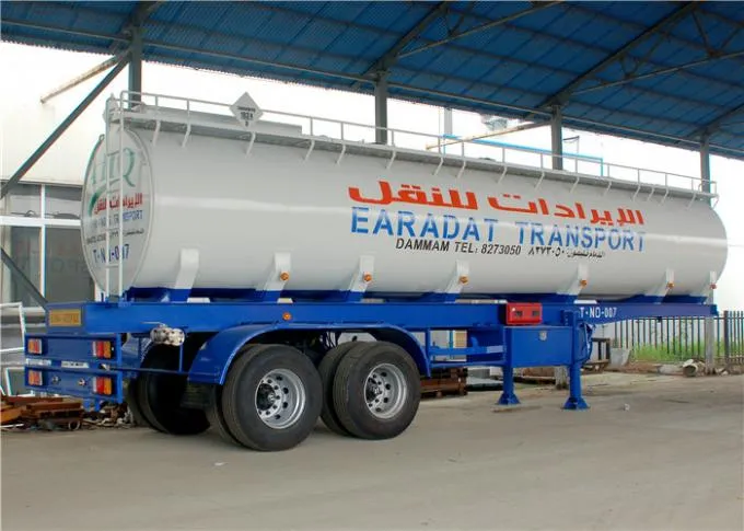 Heavy Duty 3 Axle 60000L 60m3 Oil Transport Tanker Semi Trailer, Fuel Tank Trailer