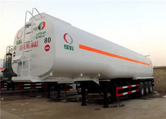 Heavy Duty 3 Axle 60000L 60m3 Oil Transport Tanker Semi Trailer, Fuel Tank Trailer