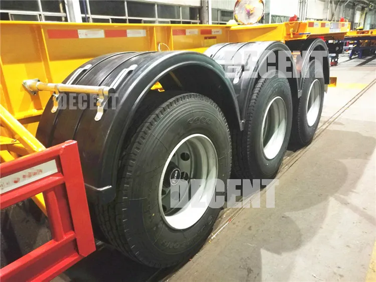 Heavy Duty 60 Ton 70 Ton 3 Axles Fence Sidewall Semi Trailer High Side Flatbed Semi Trailer for Sale