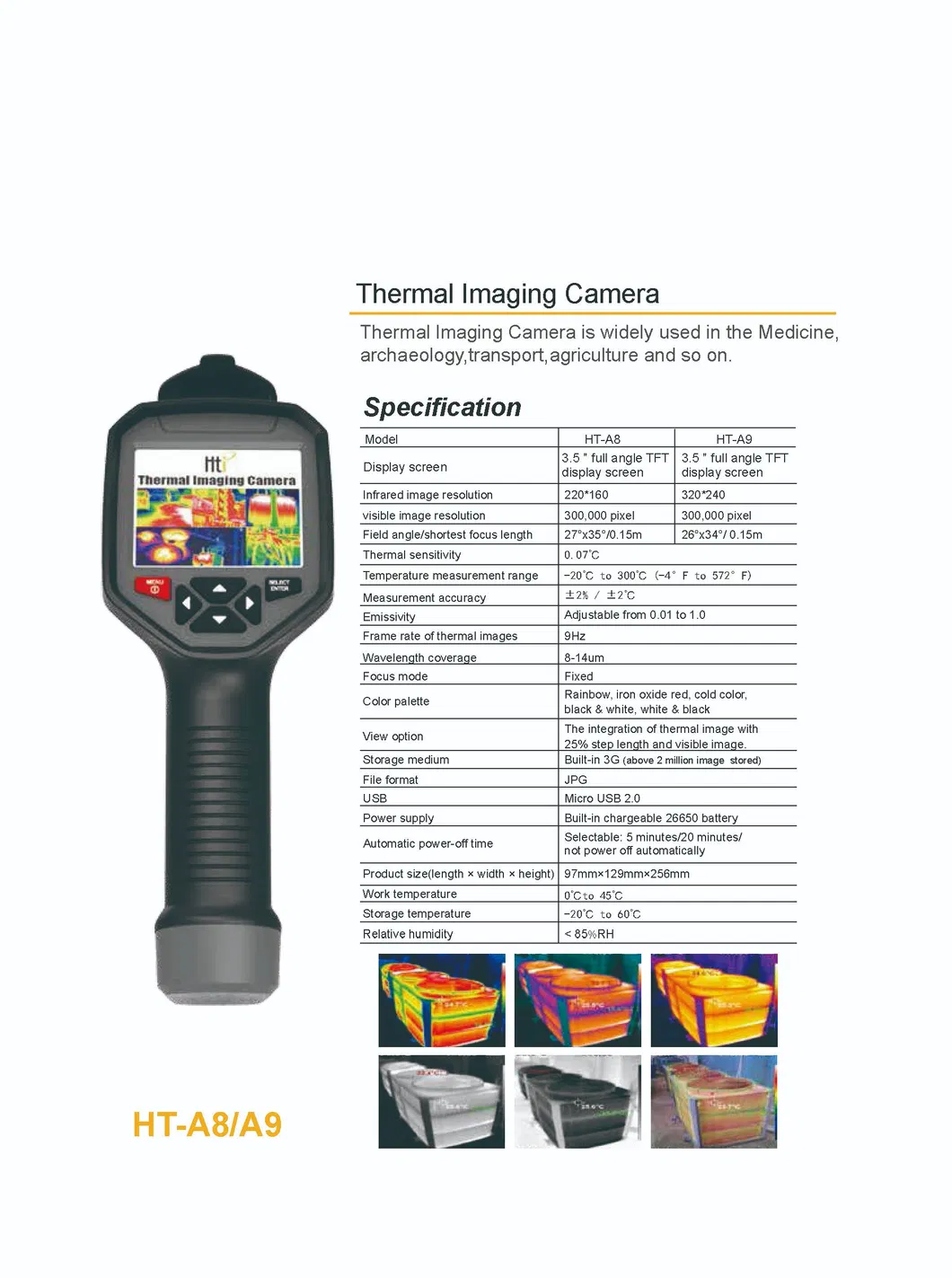 Held Thermal Imaging Long Range Camera Imager