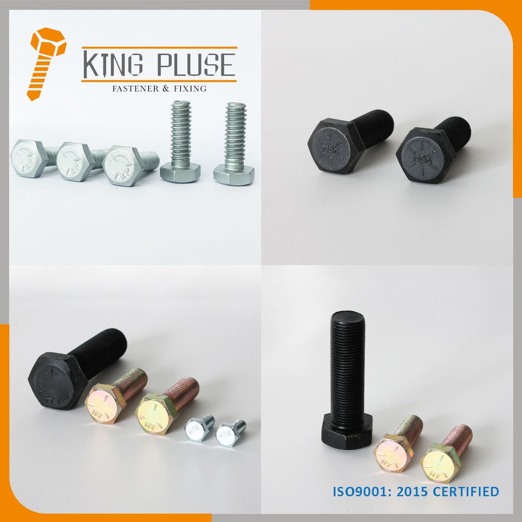 Hex Bolt/ Hex Cap Screw/ Heavy Hex Bolt/ Flange Bolt/Flange Screw/ Carriage Bolt/ Stud Bolt/ Guardrail Bolt/ Track Bolt DIN/ISO/ASME/ASTM