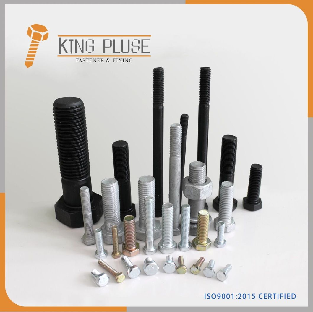 Hex Bolt/ Hex Cap Screw/ Heavy Hex Bolt/ Flange Bolt/Flange Screw/ Carriage Bolt/ Stud Bolt/ Guardrail Bolt/ Track Bolt DIN/ISO/ASME/ASTM