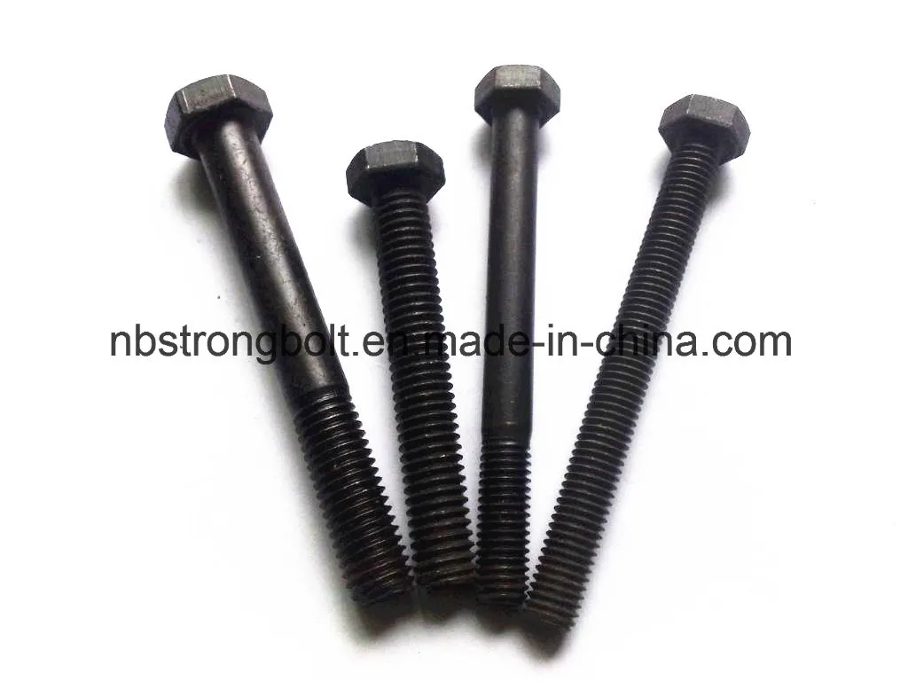 Hex Heavy Structual Bolt, Hex Bolt with Black Oxid