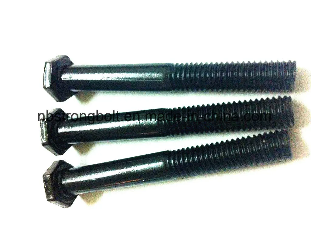 Hex Heavy Structual Bolt, Hex Bolt with Black Oxid