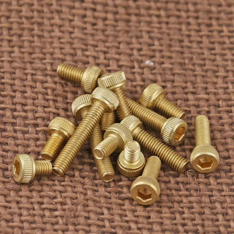 Hex Socket Bolts H56 Brass Allen Bolt Hex Socket Head Cap Screws DIN912