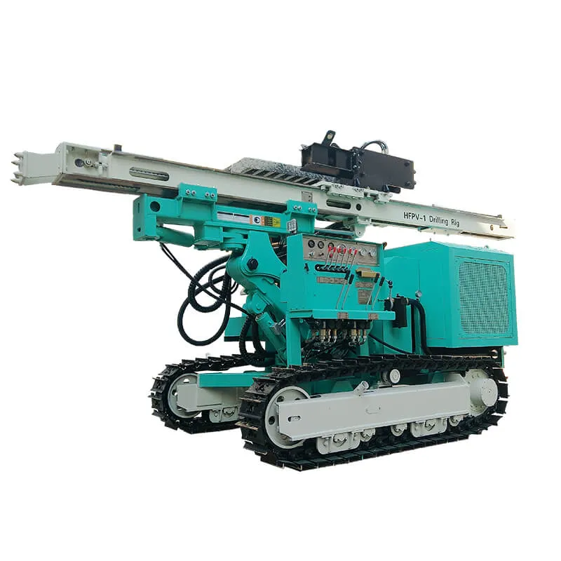 Hfpv-1 Muti-Function Hydraulic Solar Pile Pressing Drilling Rig