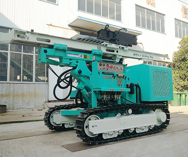 Hfpv-1 New Type of Hydraulic Technology Solar Pile Driver Equipment Drilling Rig