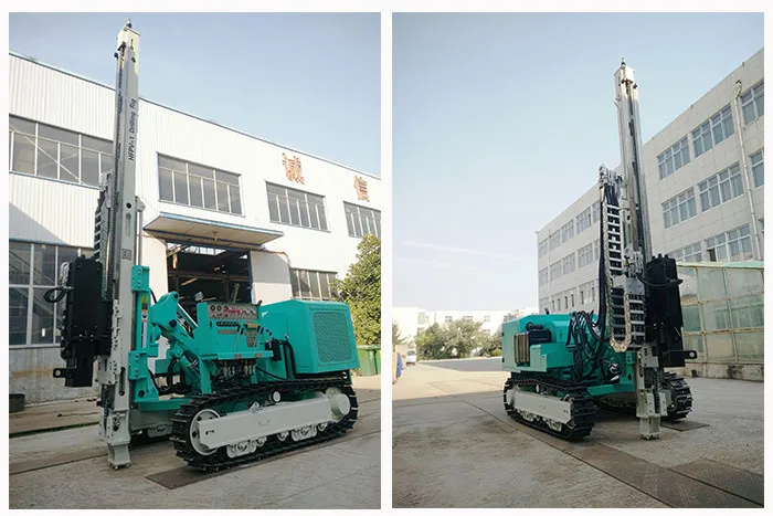 Hfpv-1 New Type of Hydraulic Technology Solar Pile Driver Equipment Drilling Rig