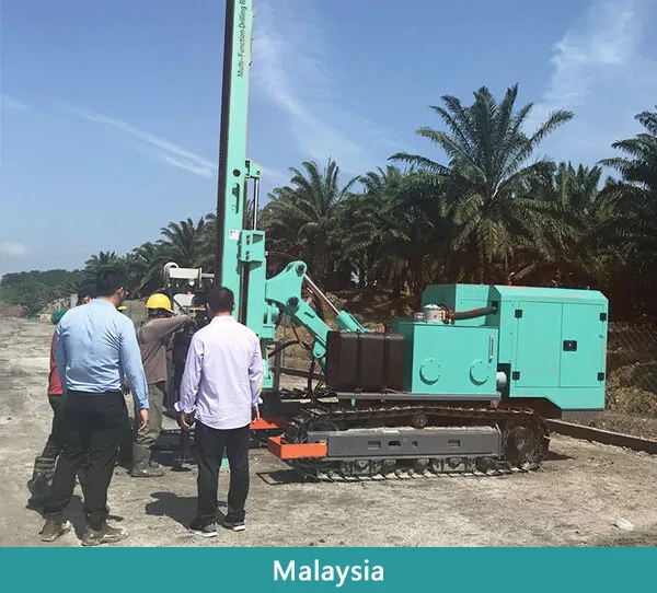 Hfpv-1A Crawler Hydraulic Pile Driver for Photovoltaic Solar Ground Construction