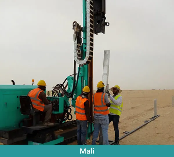 Hfpv-1A Diesel Engine Pile Driver Hydraulic Screw Piling Drilling Rig