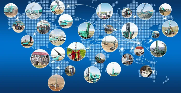 Hfpv-1A Urban Construction Hydraulic Pile Driver Drill Rigs