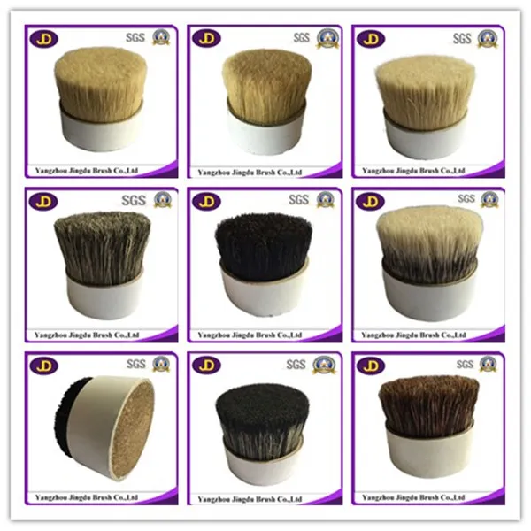 High Pick up Natural Hollow Filament for Paint Brush
