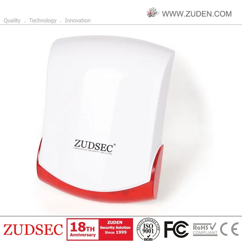 High Quality Wireless Indoor Strobe Siren for GSM Home School Office Alarm System Flash GSM Strobe Siren
