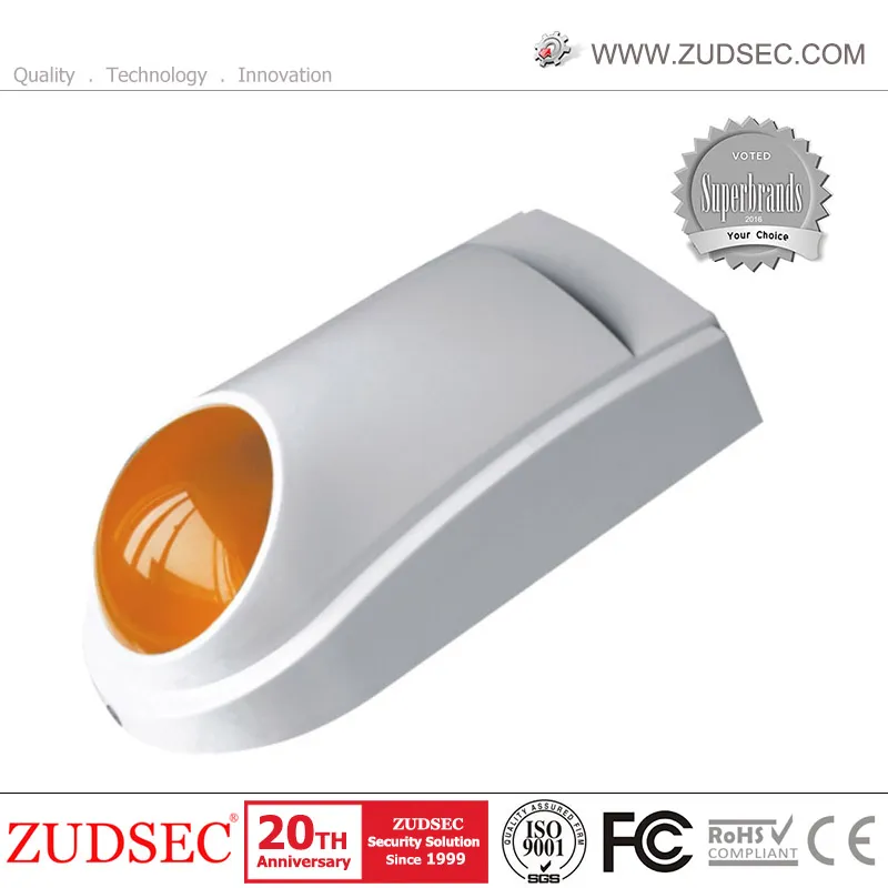 High Quality Wireless Indoor Strobe Siren for GSM Home School Office Alarm System Flash GSM Strobe Siren