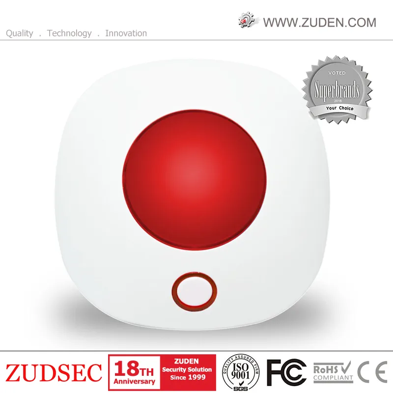 High Quality Wireless Indoor Strobe Siren for GSM Home School Office Alarm System Flash GSM Strobe Siren