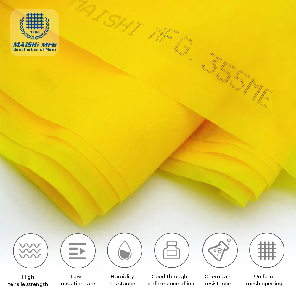 High Tension Polyester Silk Screen Printing Mesh