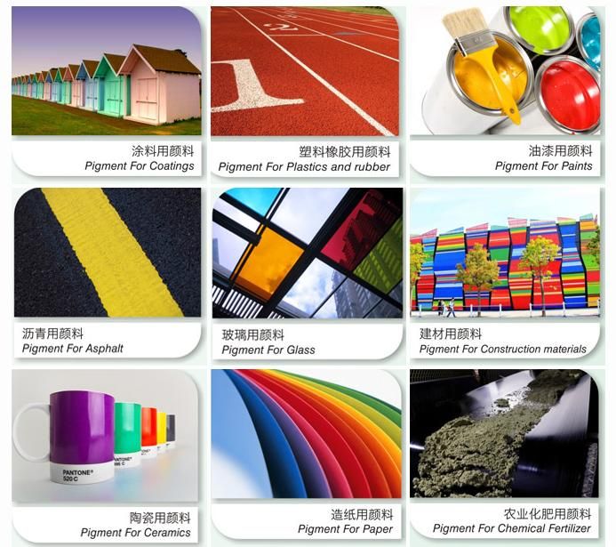 High Tinting Strength Coating and Painting Fe2o3 Iron Oxide Green