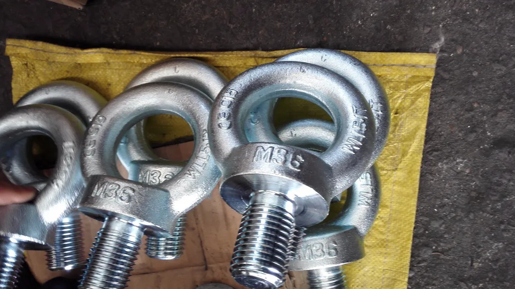 Hot Die Forged C15e DIN580 Eye Bolt in Size M72