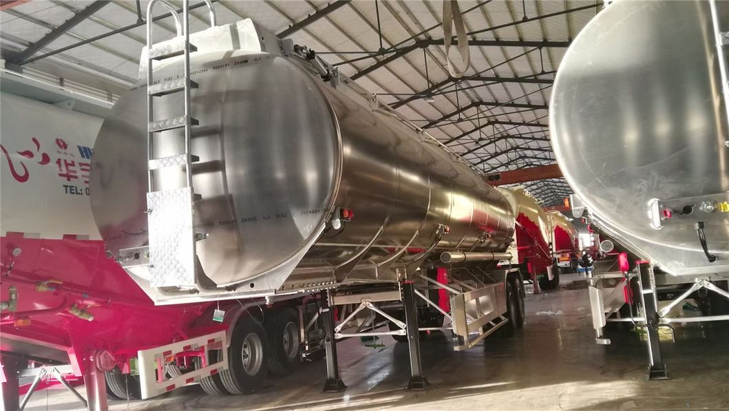 Hot Sale 40m3 Oil Tank Trailer 35000L-40000L Fuel Tank Truck Trailer Oil Tanker Trailers