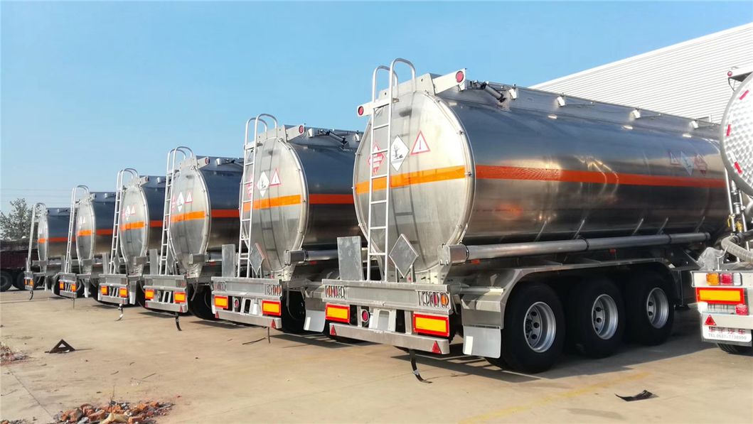 Hot Sale 40m3 Oil Tank Trailer 35000L-40000L Fuel Tank Truck Trailer Oil Tanker Trailers