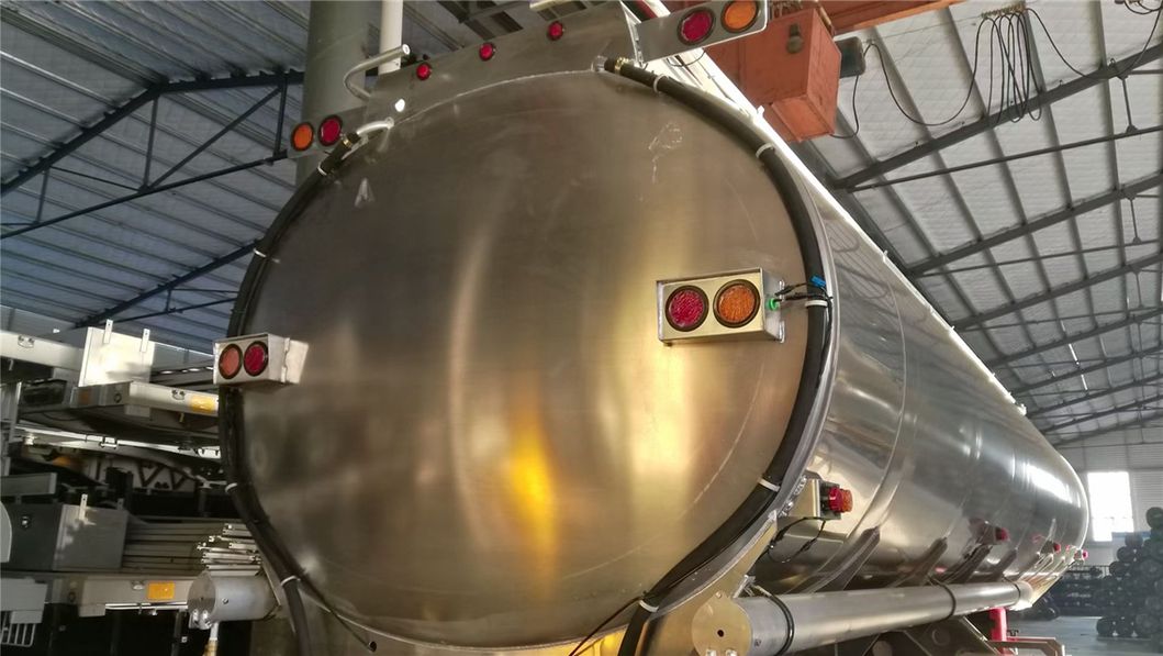 Hot Sale 40m3 Oil Tank Trailer 35000L-40000L Fuel Tank Truck Trailer Oil Tanker Trailers