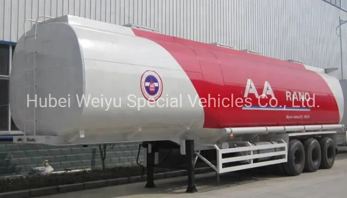 Hot Sale 50cbm 3-Axles/Tri-Axles Fuel Transport Tanker Truck 50000liters/50tons Diesel Gasoline Oil Tank Semi Trailer
