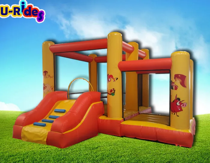 Hot Sale Lion King Inflatable Bouncer Bounce House Jumping Castle For Kids