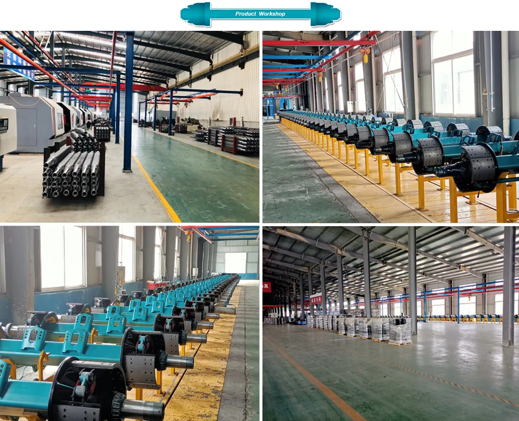 Hot Selling American Type Inboard 13t Axle for Semi Trailer Parts and Spare Parts