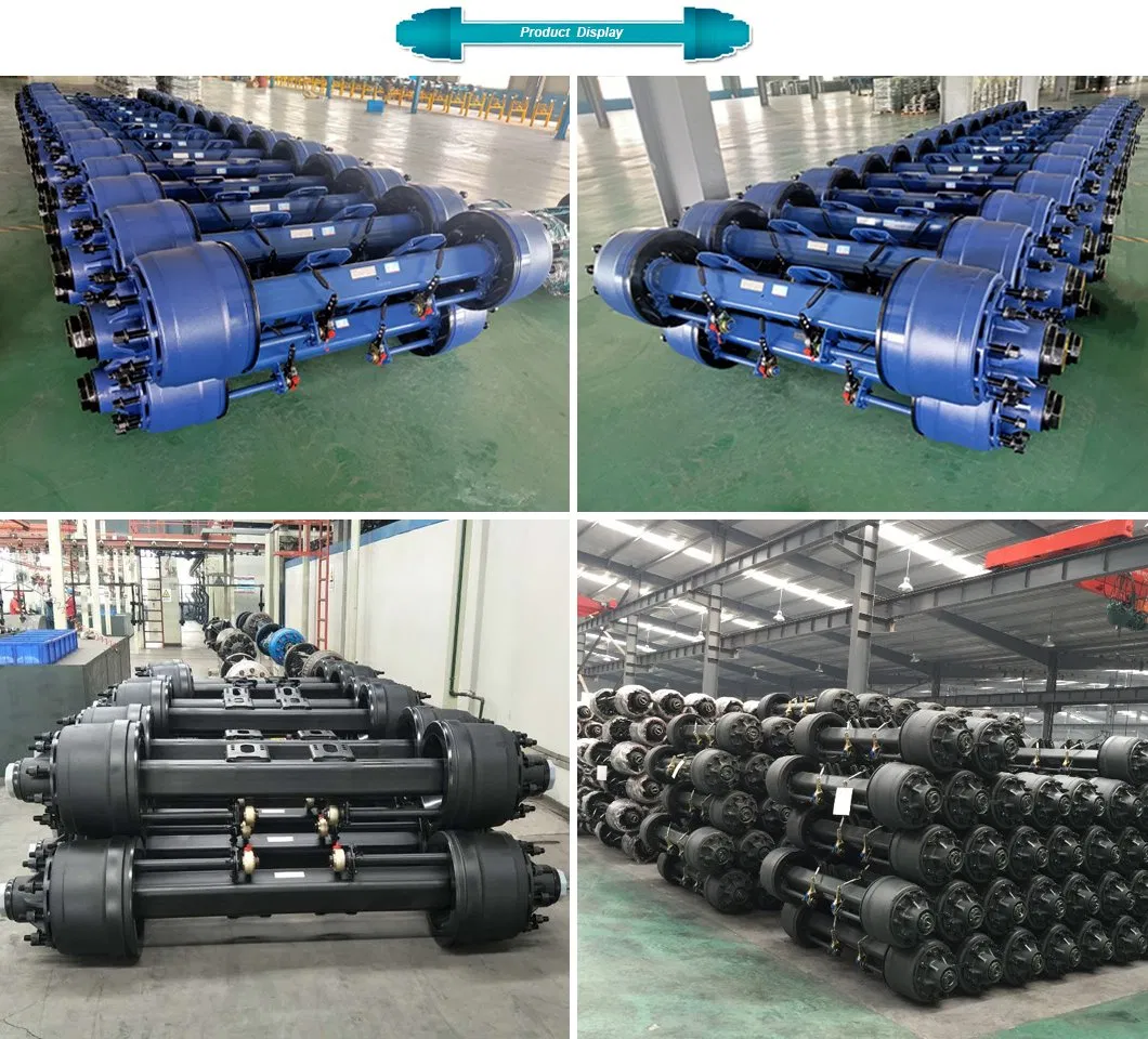 Hot Selling American Type Inboard 13t Axle for Semi Trailer Parts and Spare Parts