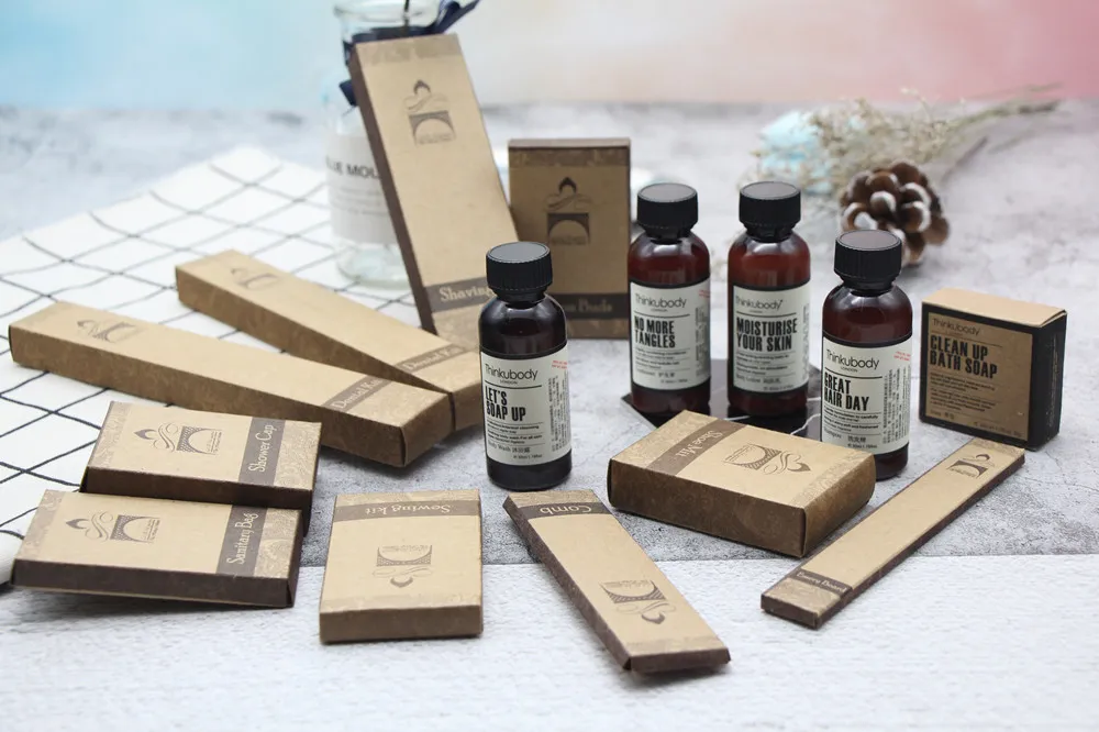 Hotel Amenities with Slippers