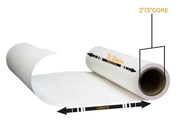 Industrial 90GSM Sublimation Transfer Paper Top Grade Roll for Plotters Printing