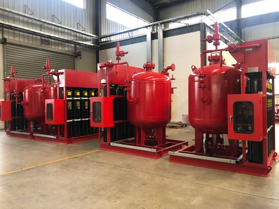 Industrial Dry Powder Fire Extinguishing System 1.5MPa, SS304, 1000kg
