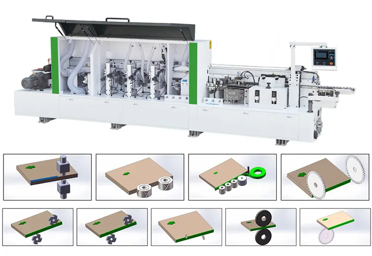 Industrial Full Auto Edge Bander Machine for Veneer