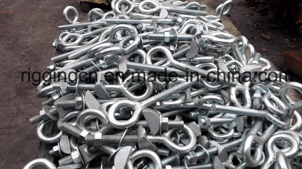 JIS Long Welding Eye Bolt with Nut