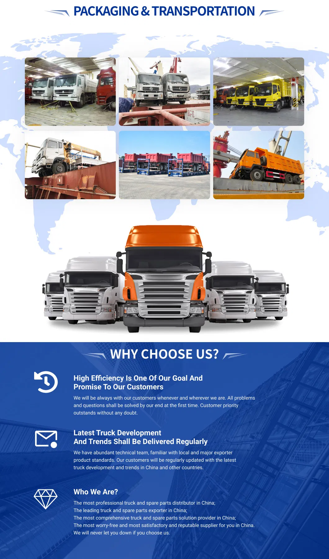 Jushixin 30ton Sinotruk HOWO Euro2 6*4 Front Lifting Dump/Tipper Truck