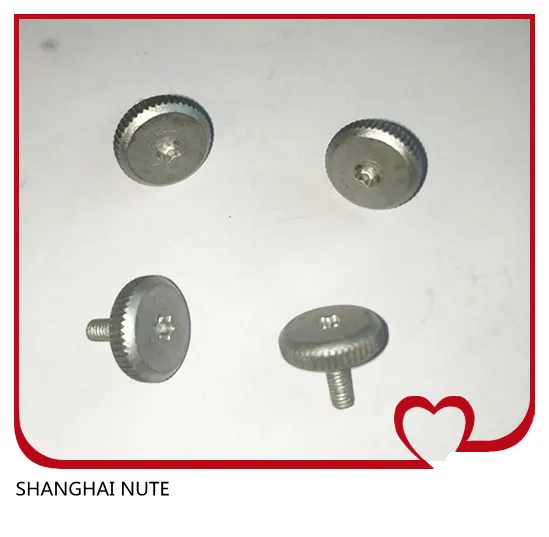 Knurled Thin Thumb Screws DIN 653-1986