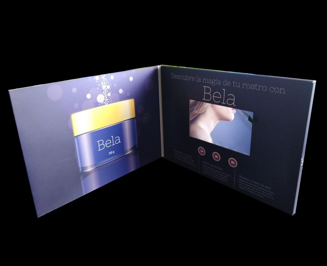 LCD Screen Video Flyer for Advertising