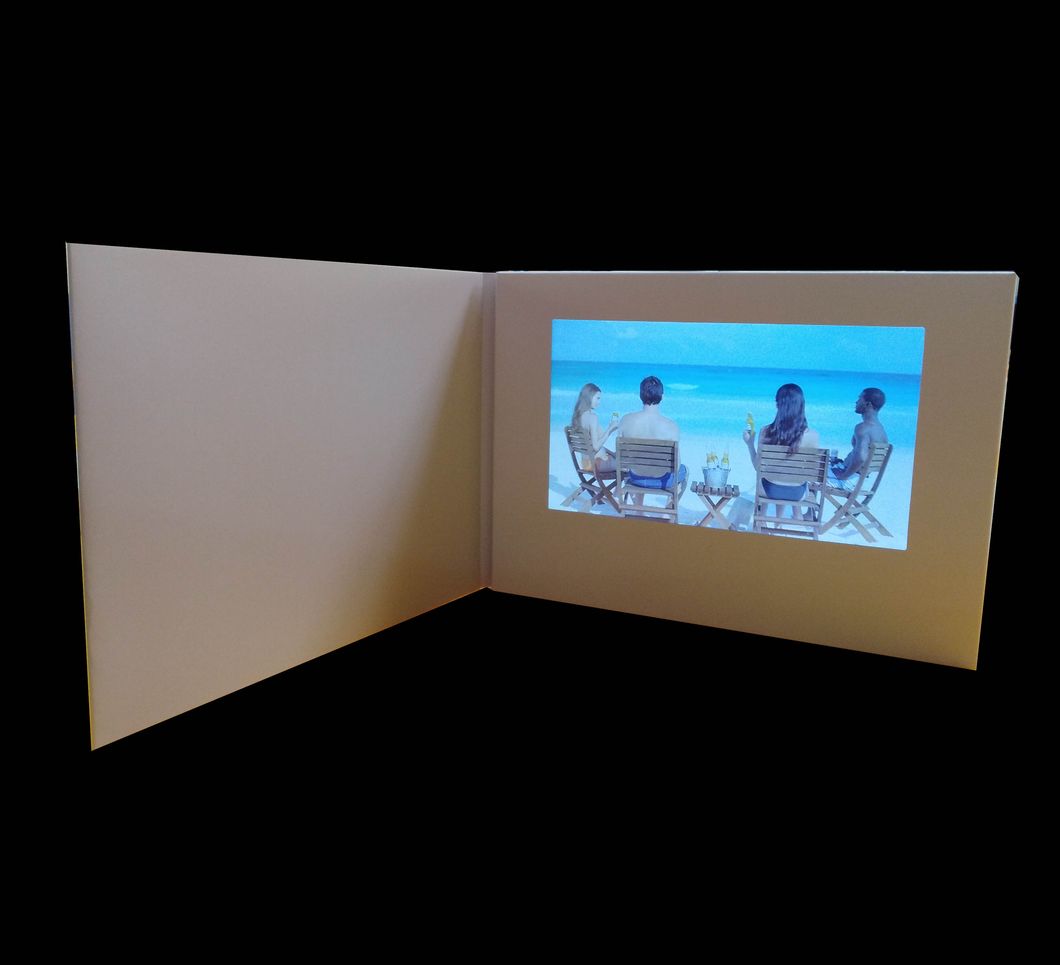 LCD Screen Video Flyer for Advertising