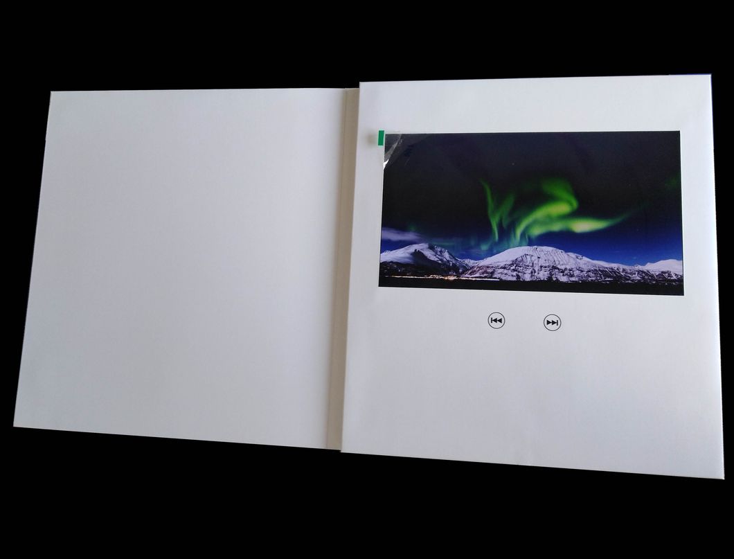 LCD Screen Video Flyer for Advertising