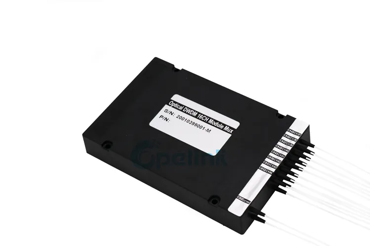 Low Price LC/FC/Sc/St/Mu Opelink/OEM 100X80X10mm RoHS 16+1CH 100g 2.0/3.0mm Fiber Optic DWDM