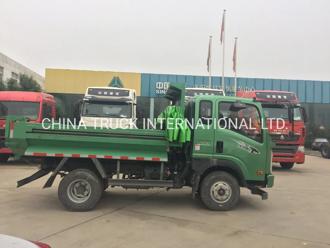 Low Price Sinotruk HOWO 4X2 Light Duty Dump Truck