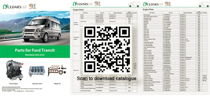 Lower Chain Guide 8c1q 6m256 Ba for Ford Transit Engine