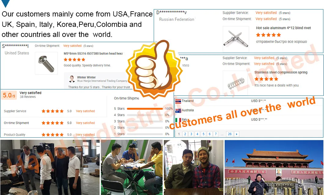 M6 M8 Coach Bolt 18-8 Stainless Steel DIN603 A2 M10 Mushroom Head Square Neck Carriage Bolt