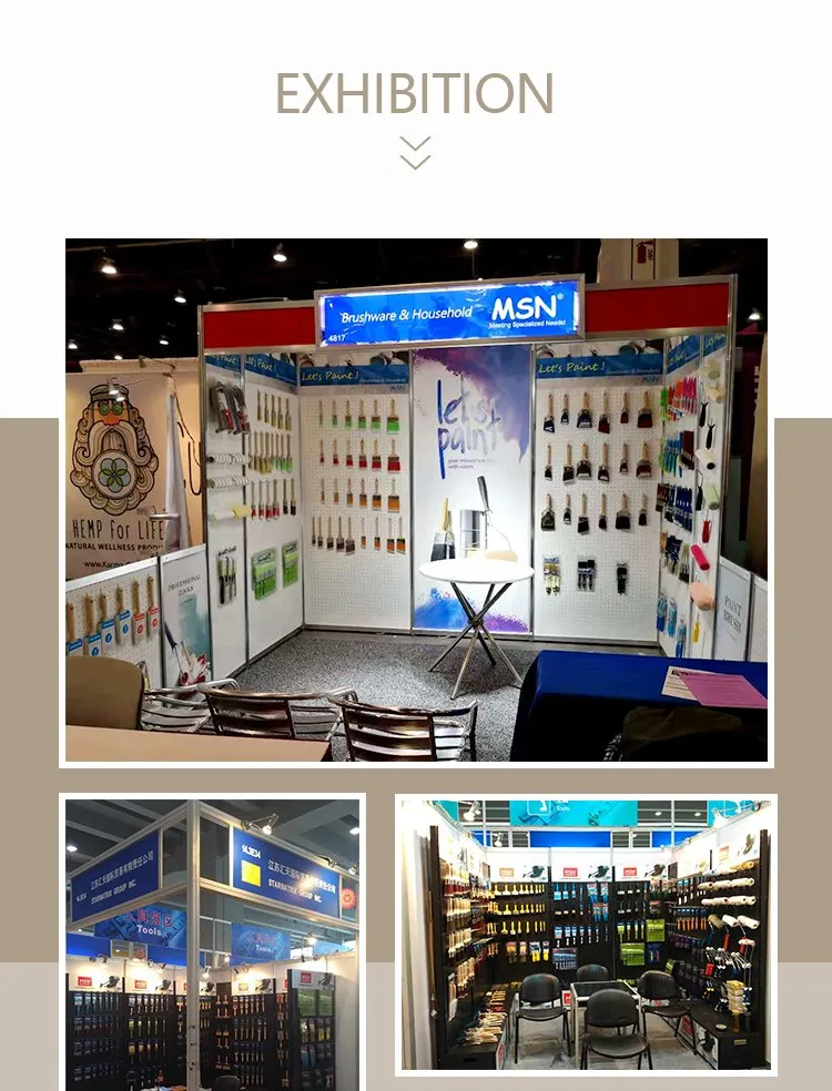 MSN Cheap Paint Brush Synthetic Filaments