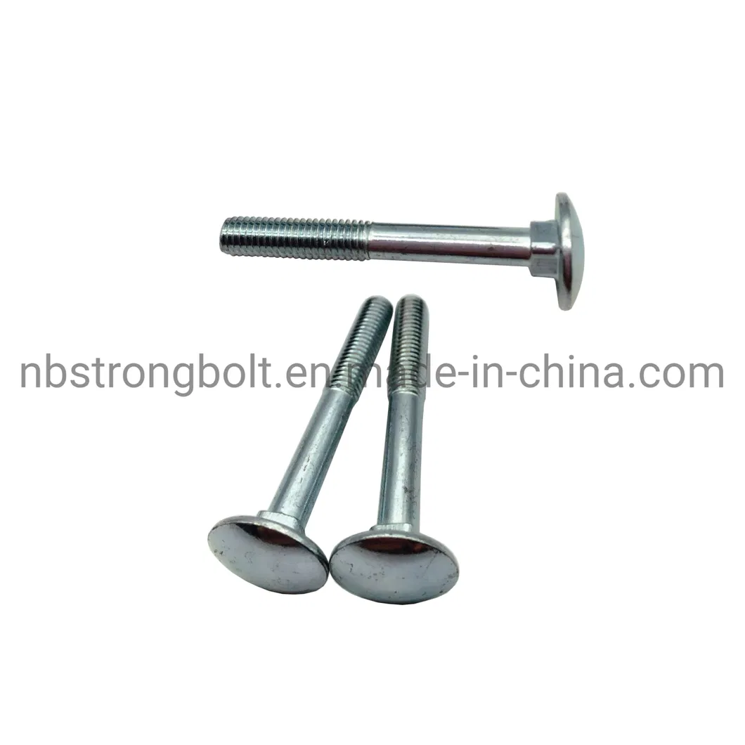 Mushroom Head Square Neck Bolt Screw with Cl. 4.8