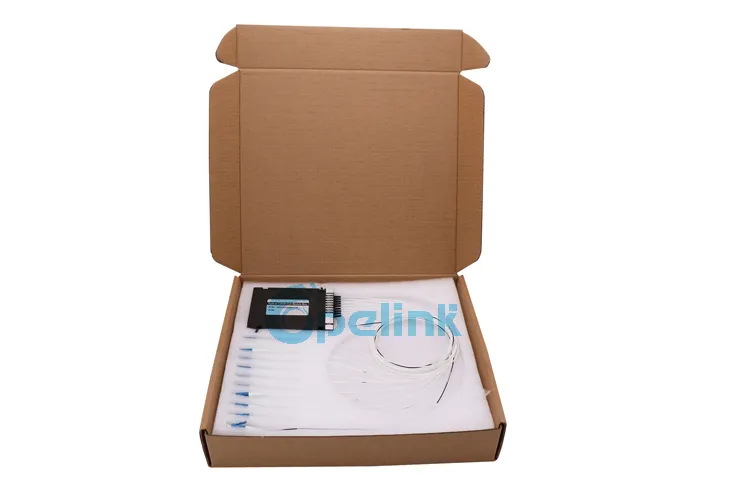 Mux / Demux Module 8+1CH Mux /Demux Factory G652D Fiber Optic CWDM