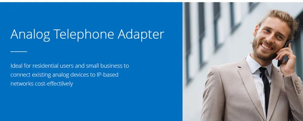 New Original Yeastar Analog Telephone Adapter TA200