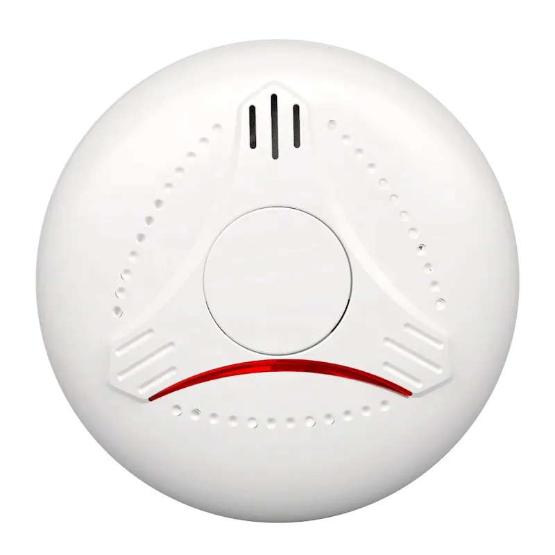 New Product En14604 Tuya APP Control Photoelectric Optical WiFi Smart Smoke Detector for Home Security