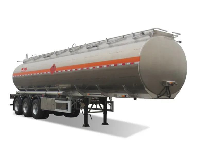Oil or Sulfuric Acid Liquid Transport Tank Trailer